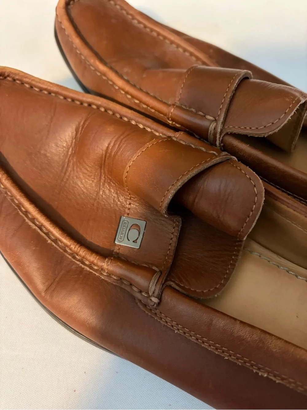 Coach Signature Coin Driving Loafers